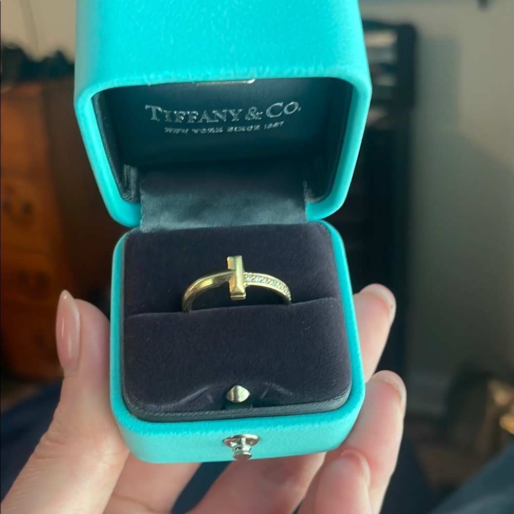 Tiffany & Co. Gold T-Ring